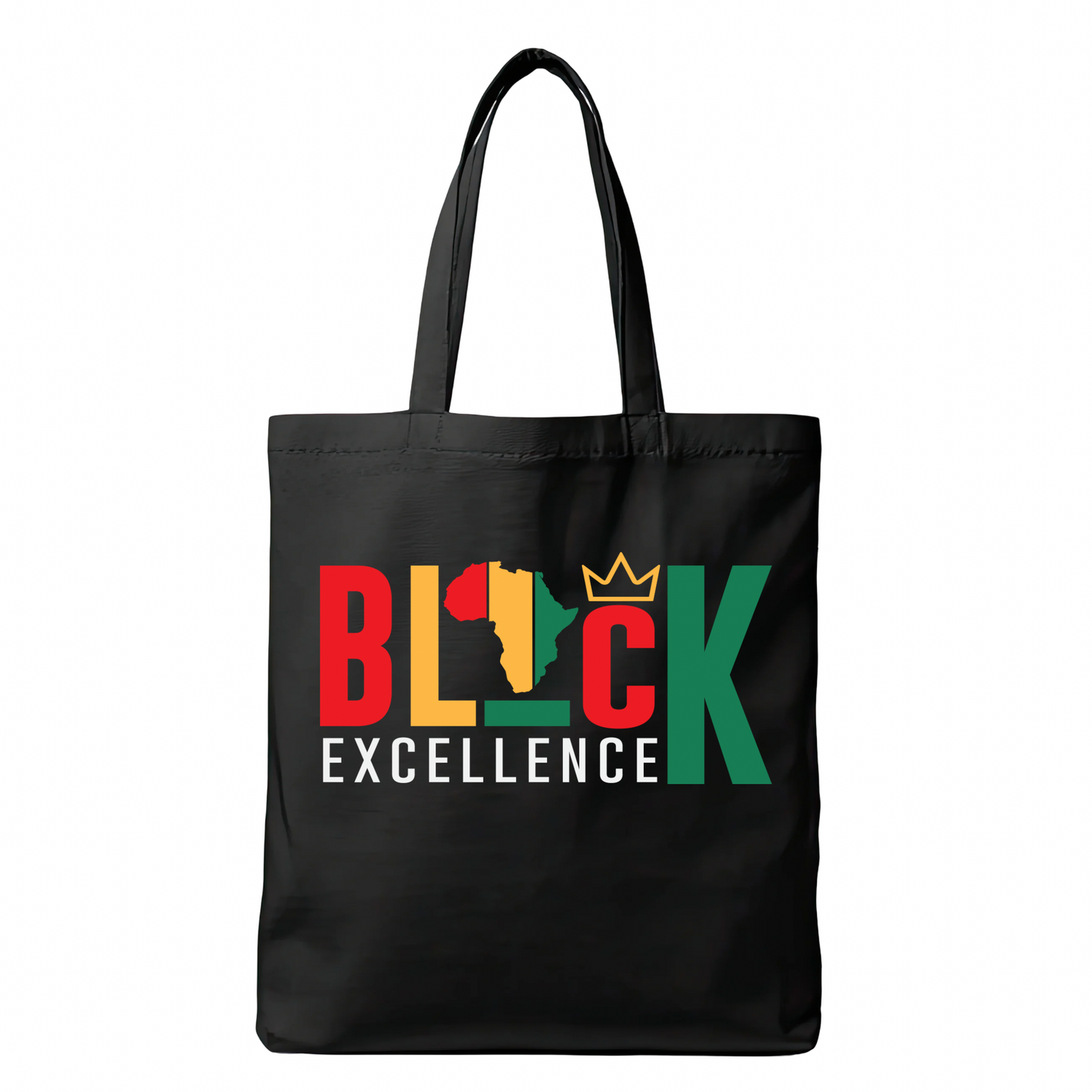 Black Excellence Tote Bag