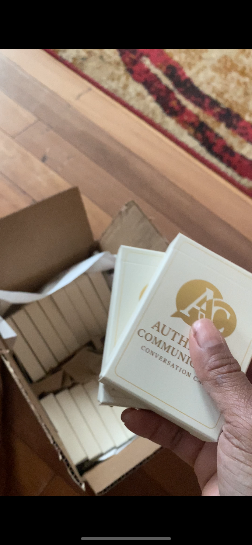 Authentic Conversation cards