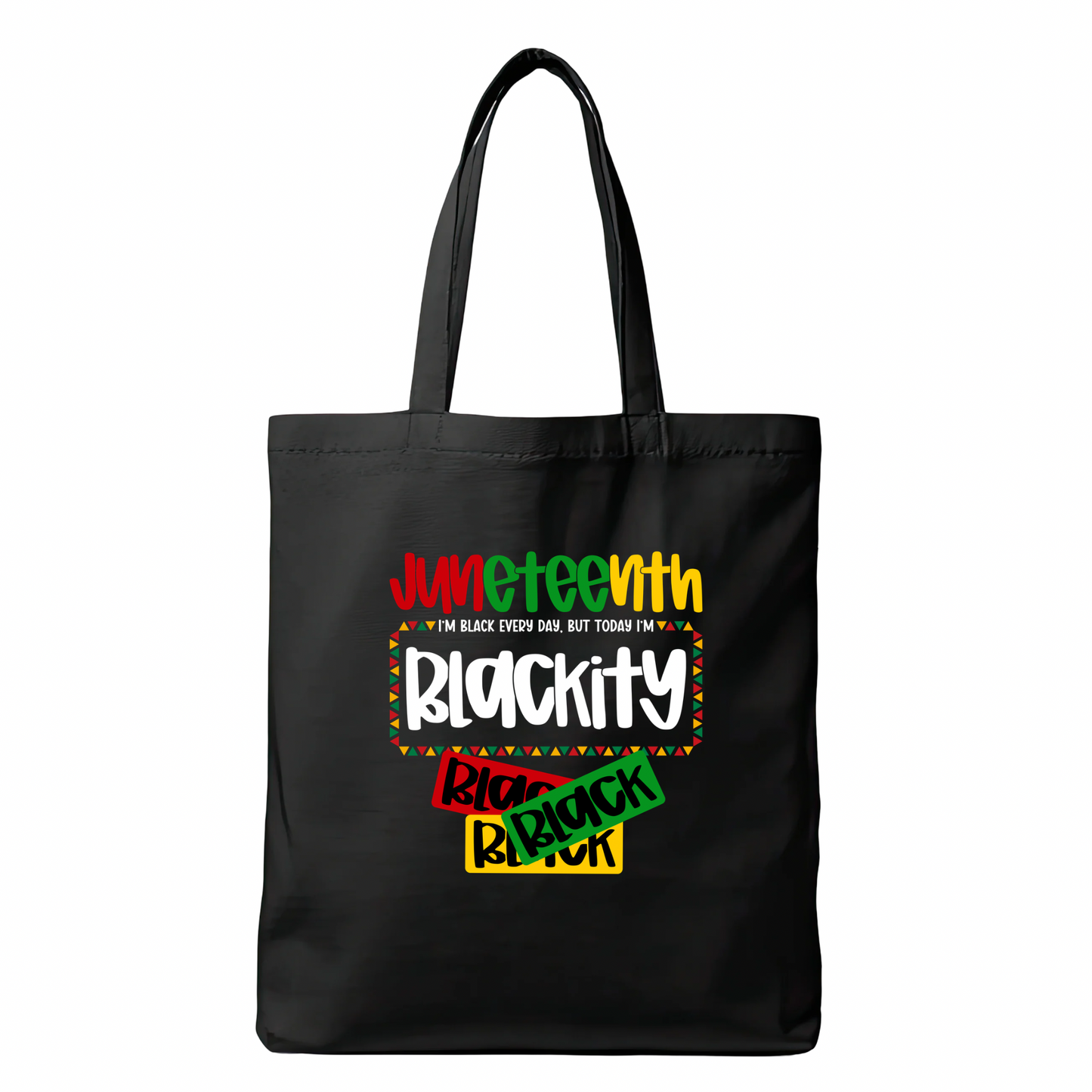 Blackity Juneteenth Tote Bag