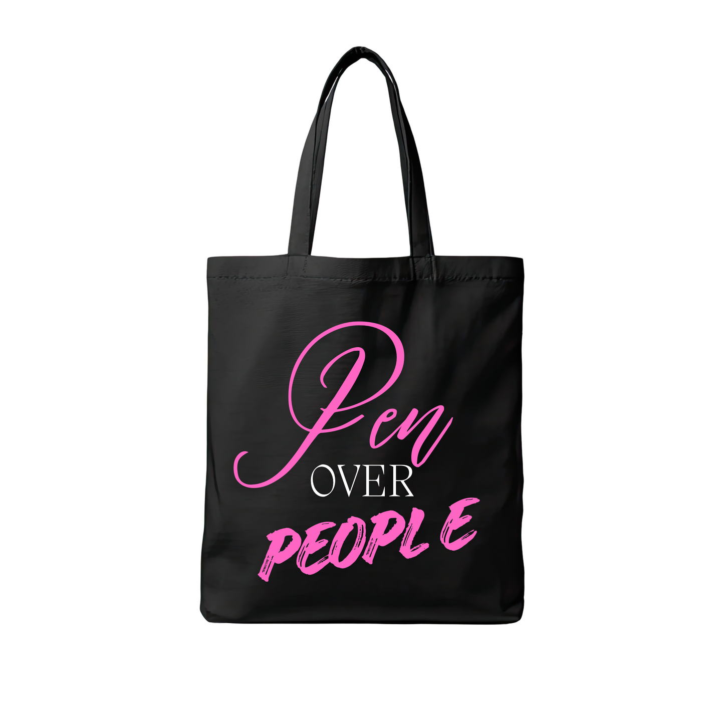 Pen Over People Tote Bag