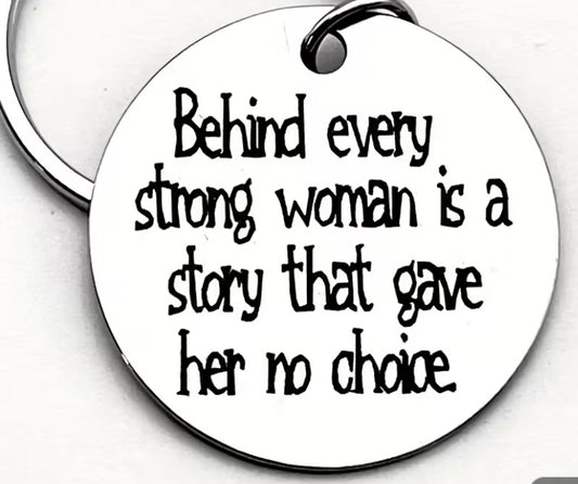 Affirmation keychain